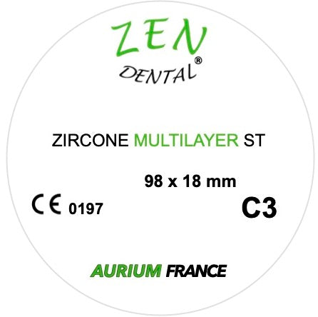 Zircone Multilayer ZEN DENTAL Promotion