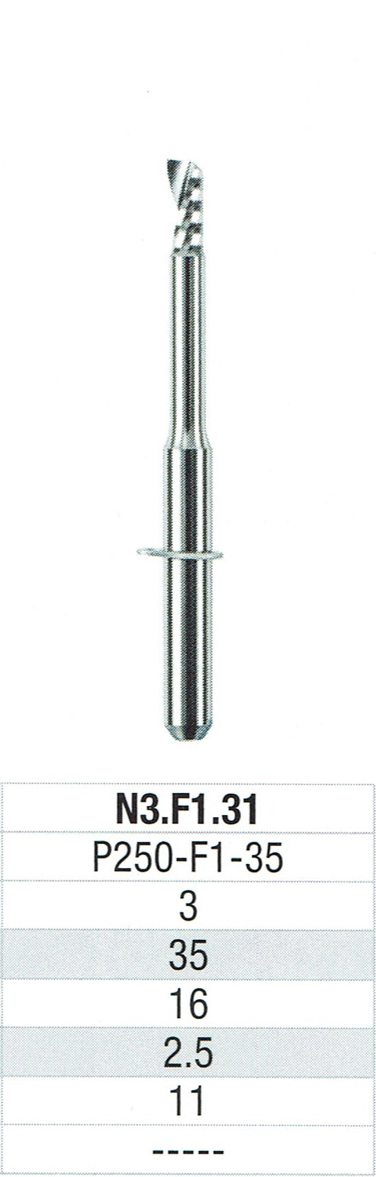EDENTA Fraise VHF K3 / K4 PMMA - PEEK - Cire
