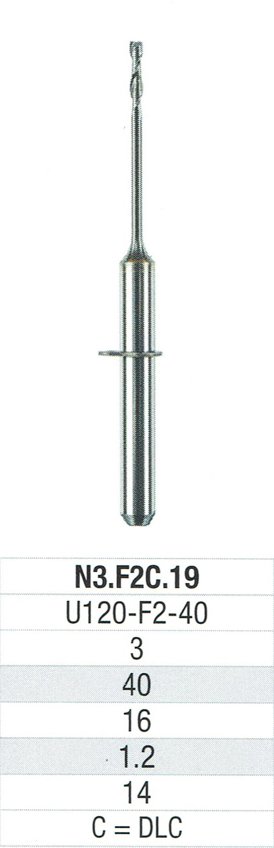 EDENTA Fraises VHF S1 / S2 / K5 universelle