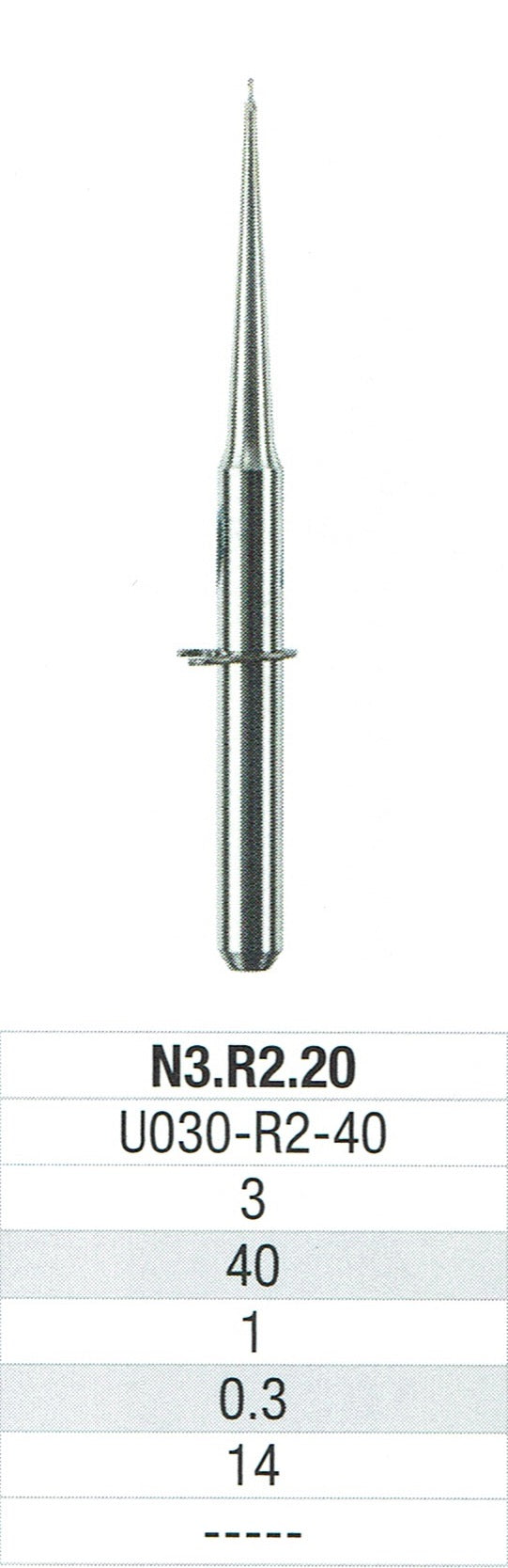 EDENTA Fraises VHF S1 / S2 / K5 universelle