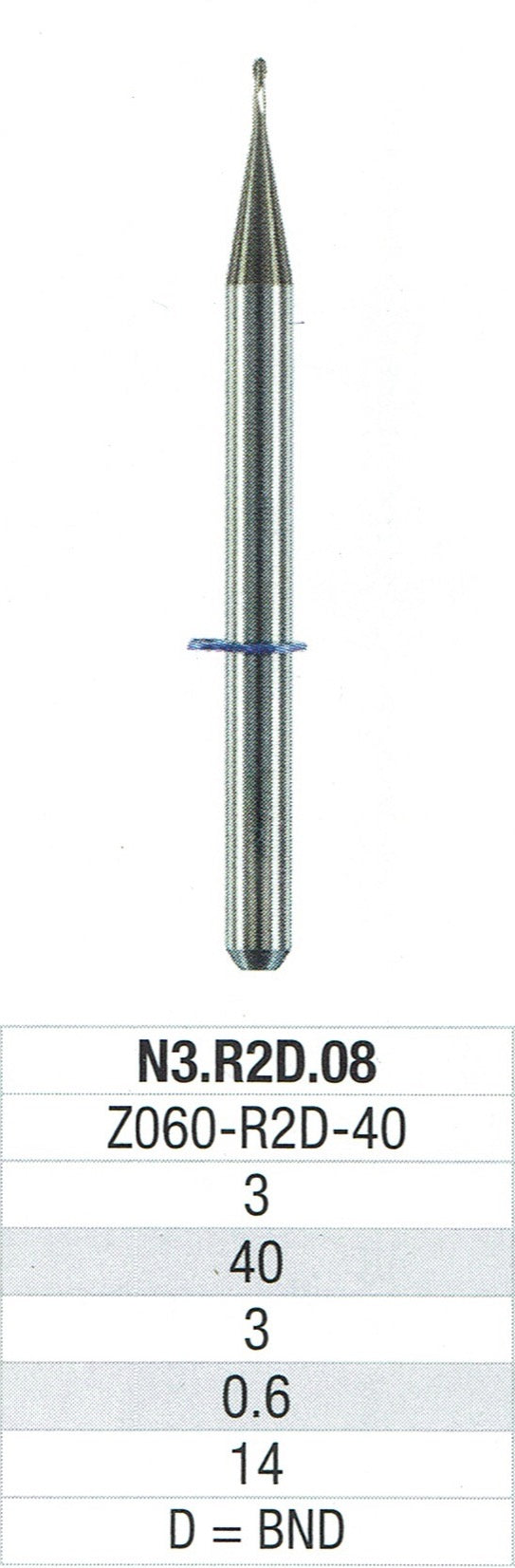 EDENTA Fraise VHF S1 / S2 / K5 Zircone
