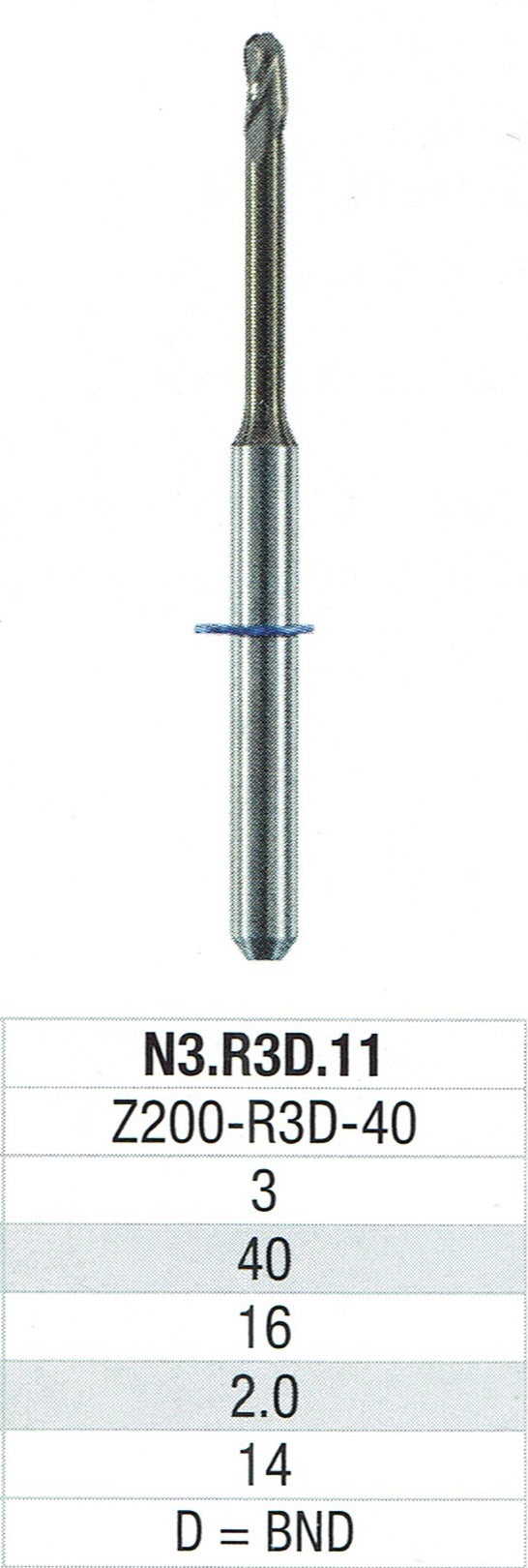 EDENTA Fraise VHF S1 / S2 / K5 Zircone