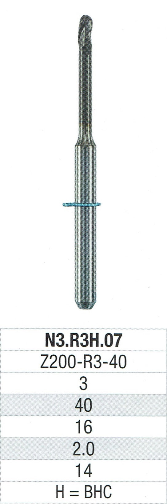EDENTA Fraise VHF S1 / S2 / K5 Zircone