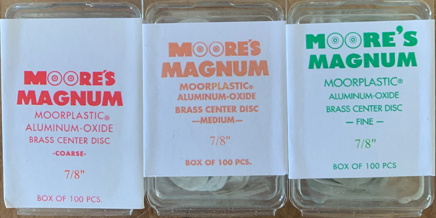 Disque MOORE Plastic MAGNUM Aluminum-Oxide