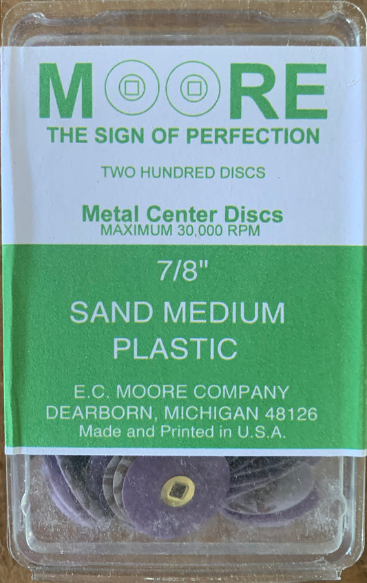 Disque MOORE Plastic SAND