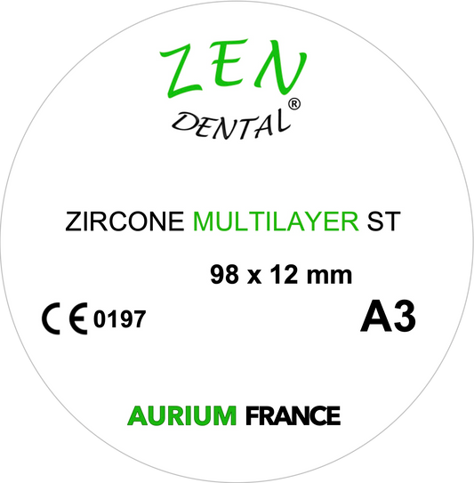 Zircone Multilayer ZEN DENTAL Promotion