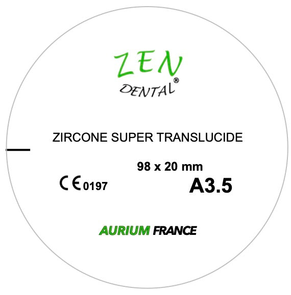 Zircone HT pré-teintée ZEN DENTAL