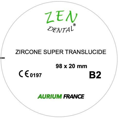 Zircone HT pré-teintée ZEN DENTAL