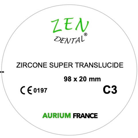 Zircone HT pré-teintée ZEN DENTAL