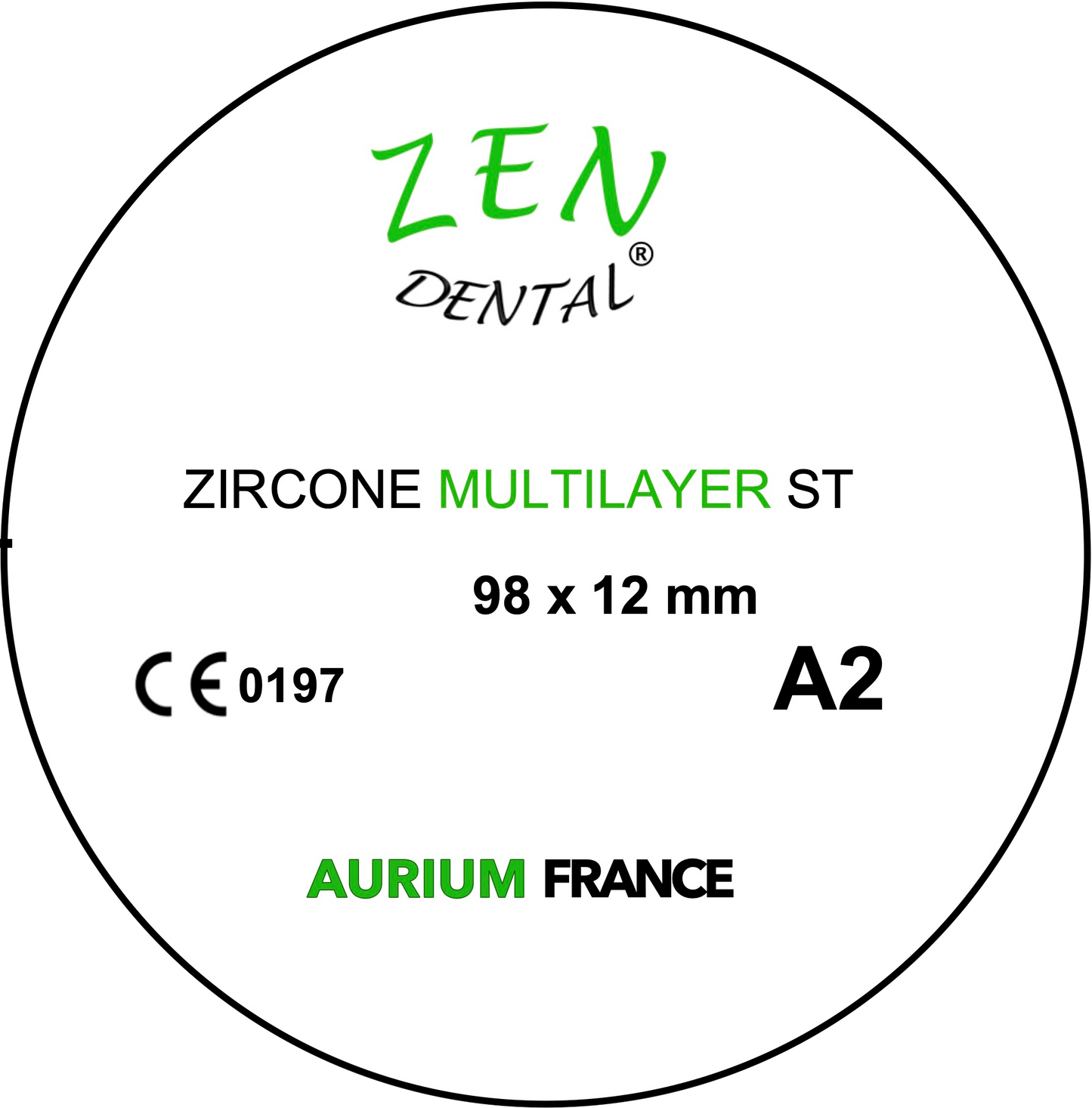 Zircone Multilayer ZEN DENTAL Promotion
