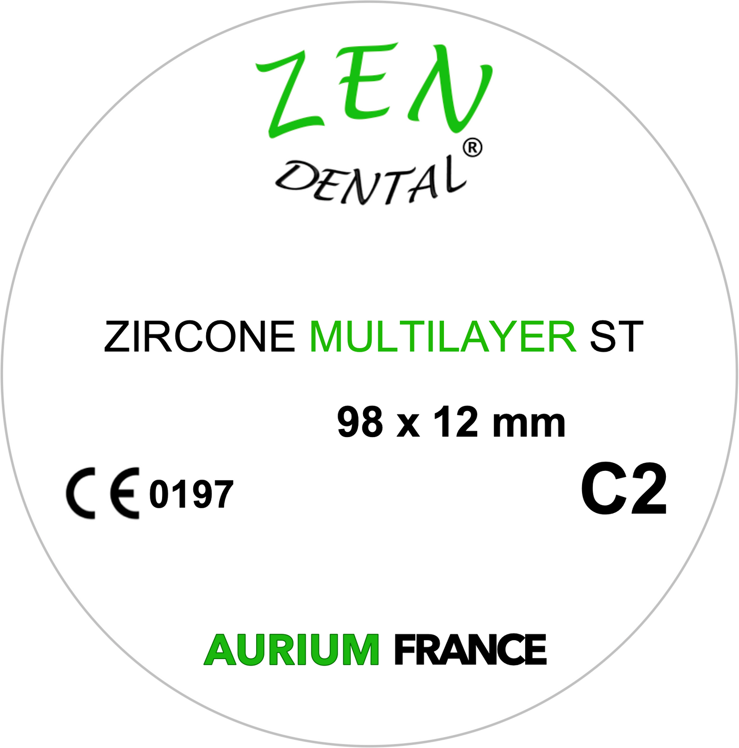 Zircone Multilayer ZEN DENTAL Promotion