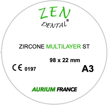 Zircone Multilayer ZEN DENTAL Promotion