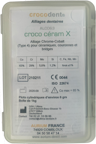 Crocodent Croco Ceram X (1 kg)