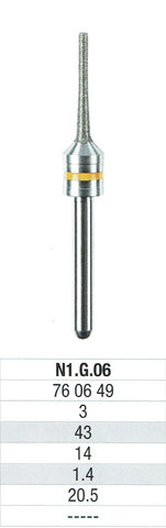 EDENTA Fraise Amann Girrbach (Mikro IC - Motion 2) Céramique vitreuse - Céramique hybride