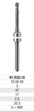 EDENTA Fraise Amann Girrbach (Mikro 4X / 5X - Motion 2) Zircone - Céramique hybride