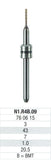 EDENTA Fraise Amann Girrbach (Mikro IC - Motion 2) Titane
