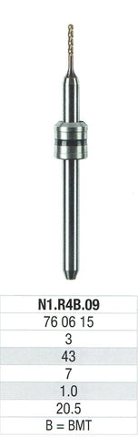 EDENTA Fraise Amann Girrbach (Mikro IC - Motion 2) Titane