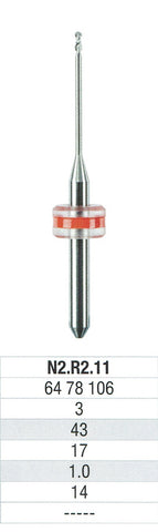 EDENTA Fraise Sirona in Lab MC X5 PMMA - PEEK - Cire