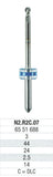 EDENTA Fraise Sirona in Lab MC X5 Composite