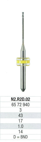 EDENTA Fraise Sirona in Lab MC X5 Zircone