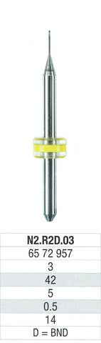 EDENTA Fraise Sirona in Lab MC X5 Zircone