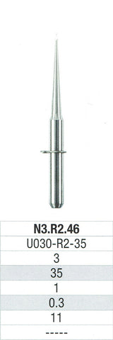 EDENTA Fraise VHF K3 / K4 universelle