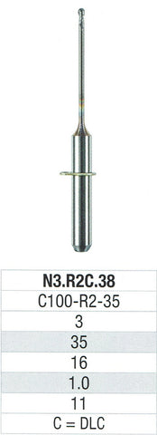 EDENTA Fraise VHF K3 / K4 Nano Composite