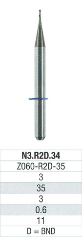 EDENTA Fraise VHF K3 / K4  Zircone