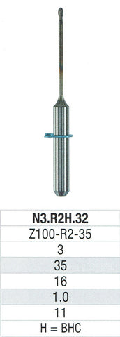 EDENTA Fraise VHF K3 / K4  Zircone