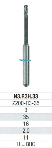EDENTA Fraise VHF K3 / K4  Zircone