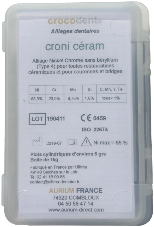 Crocodent CroNi Ceram (1 kg)